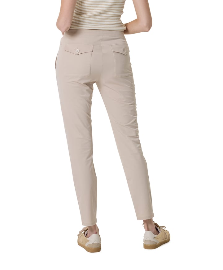 PENNY SHORT LENGTH TRAVEL broek beige