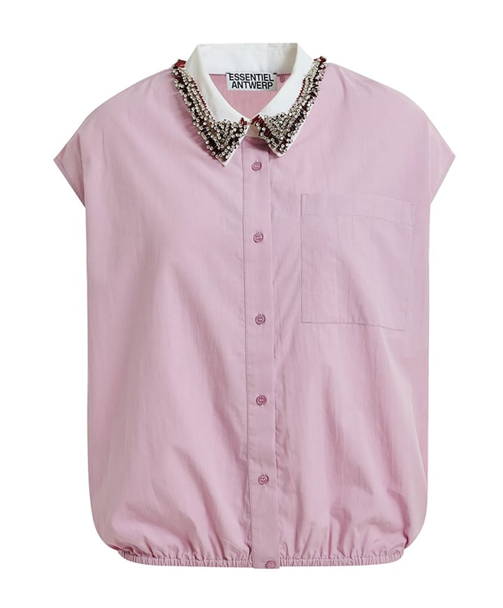 Dames blouse paars