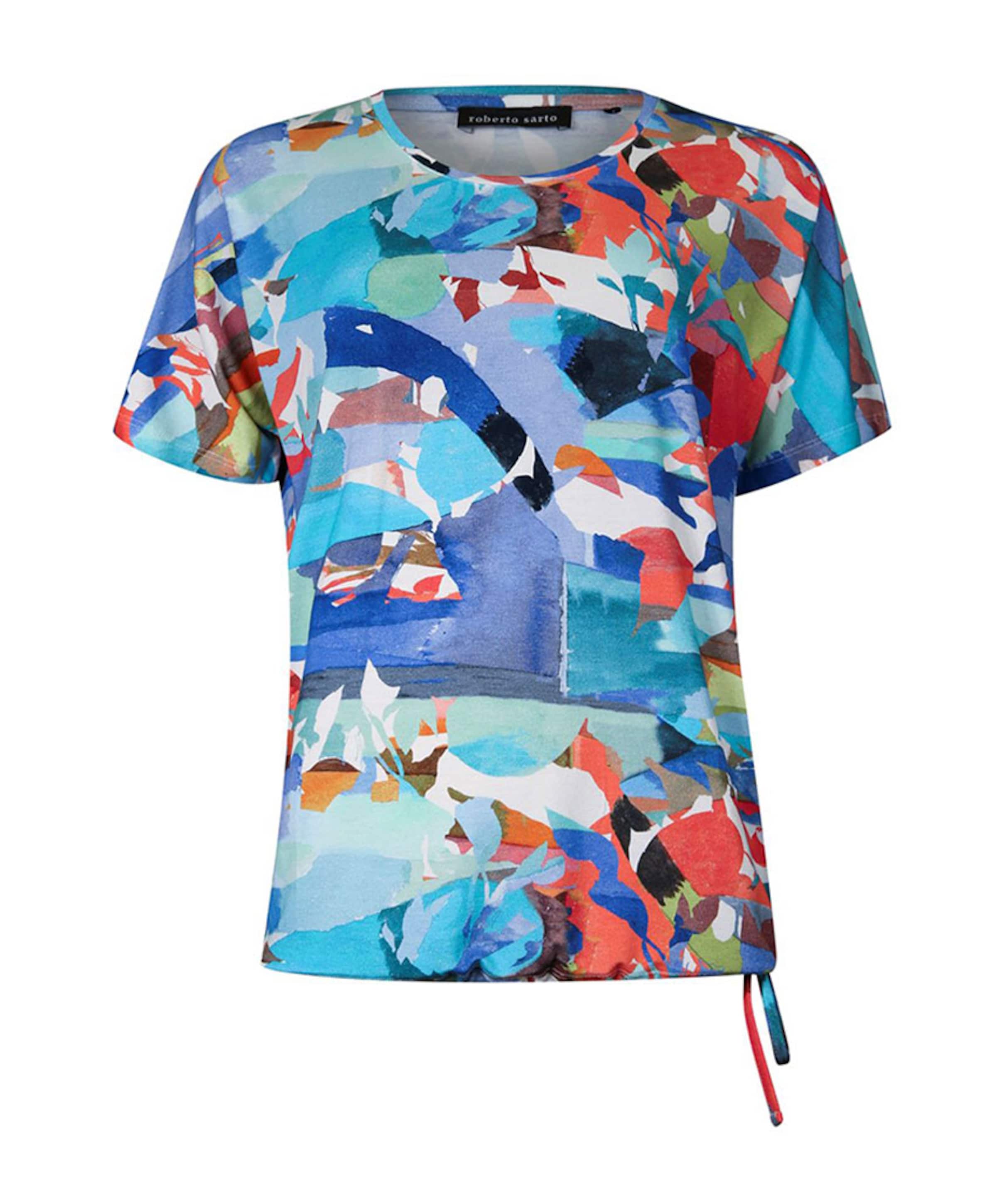 Dames T-shirt multicolor