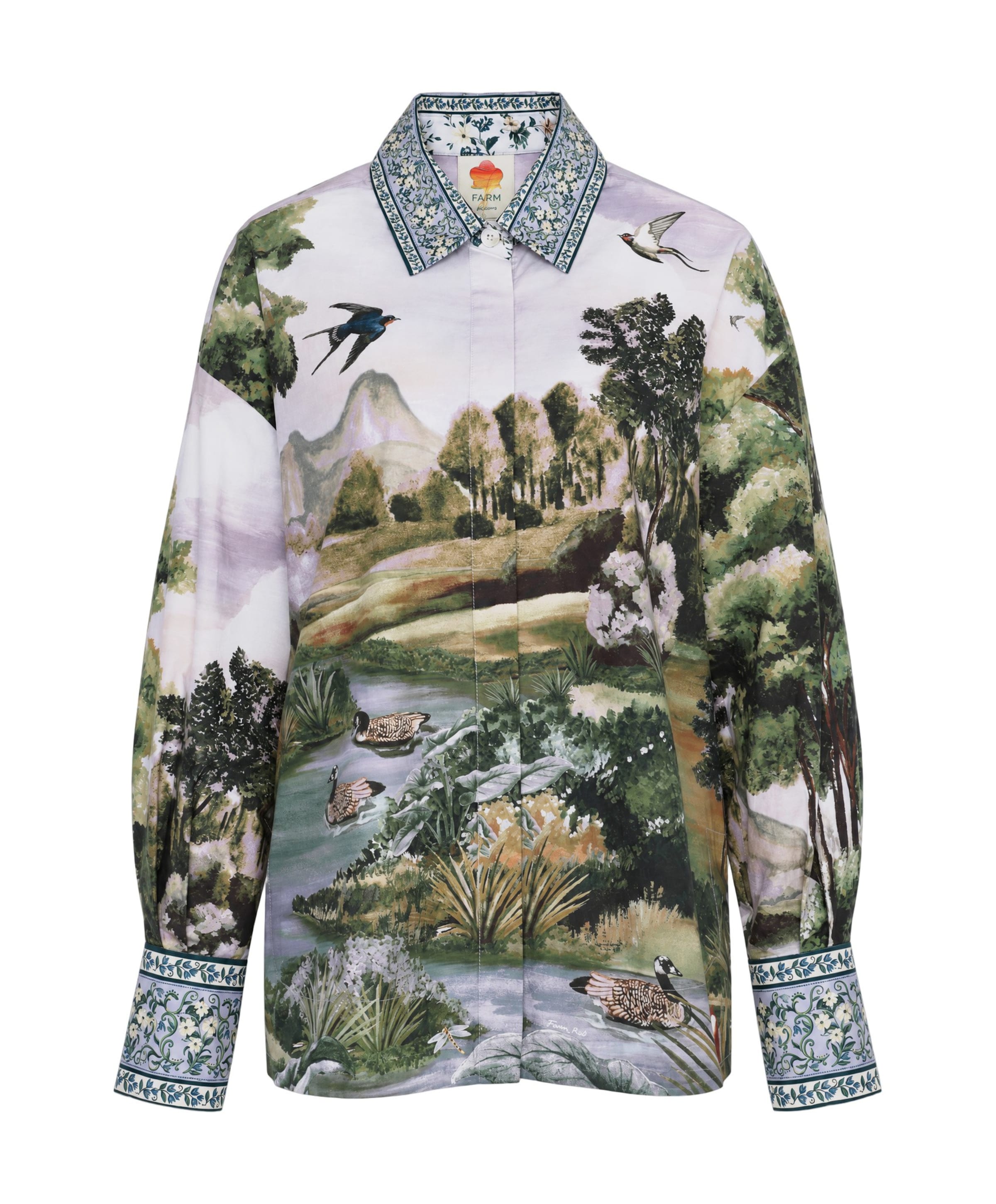 Dames blouse groen