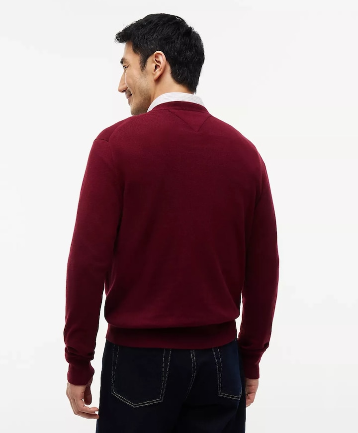 Heren trui bordeaux