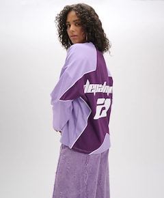 Dames longsleeve paars