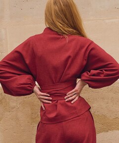 Dames top rood