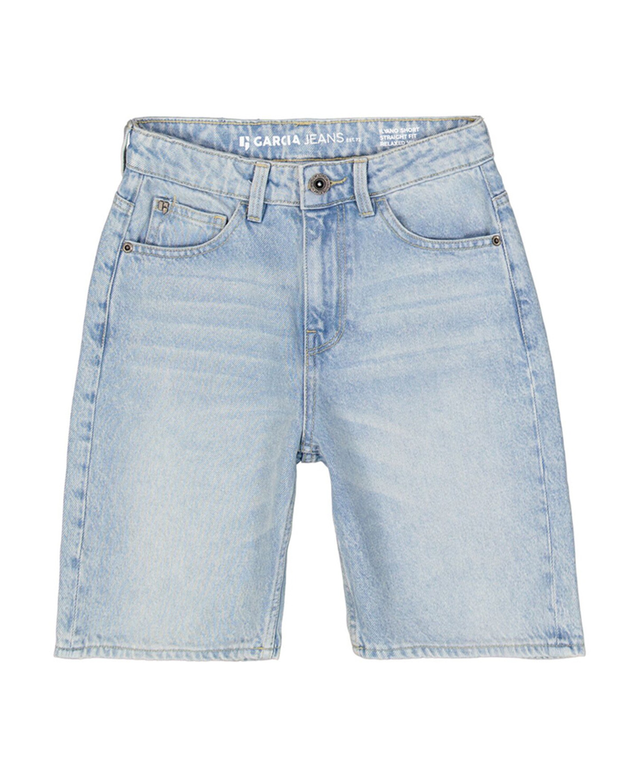 5379 Ilyano jongens korte broek grijs