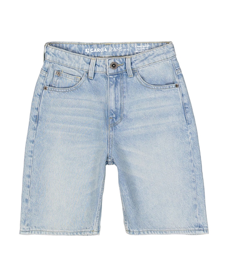 5379 Ilyano jongens korte broek grijs