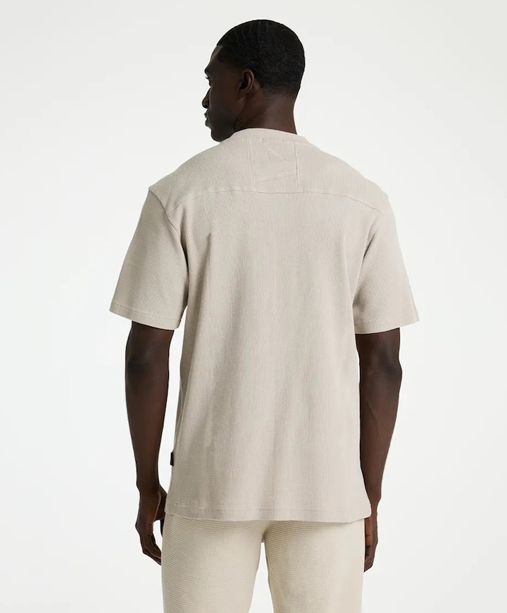 Heren T-shirt beige