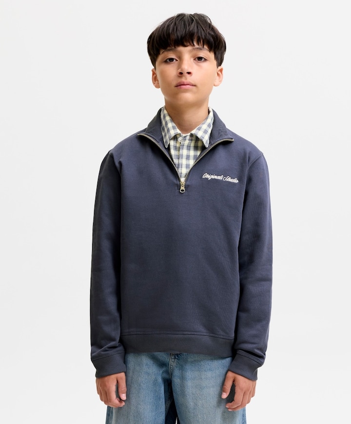 Jongens sweater blauw
