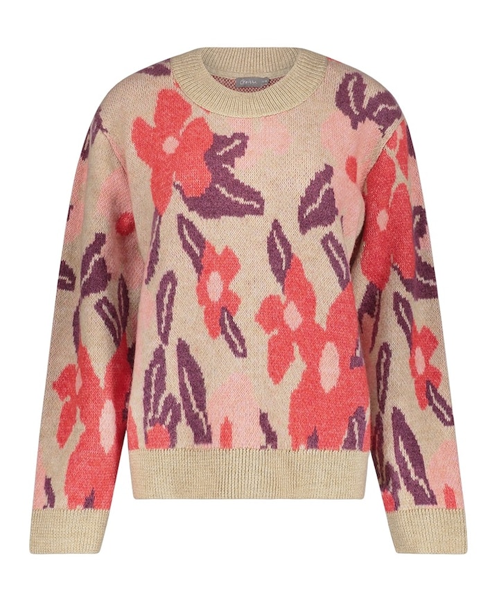 Dames trui beige
