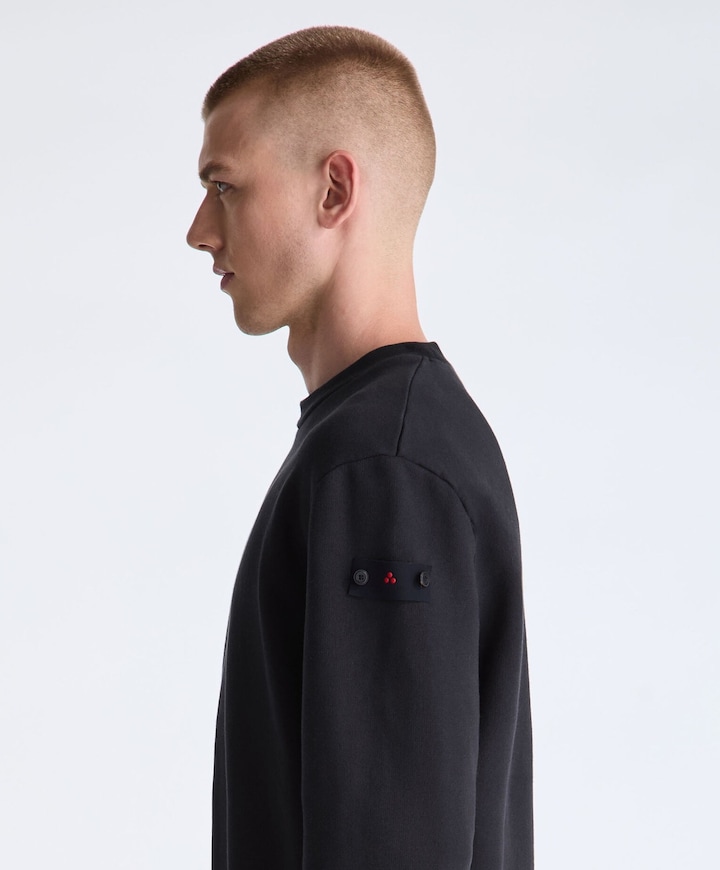 Heren sweater blauw