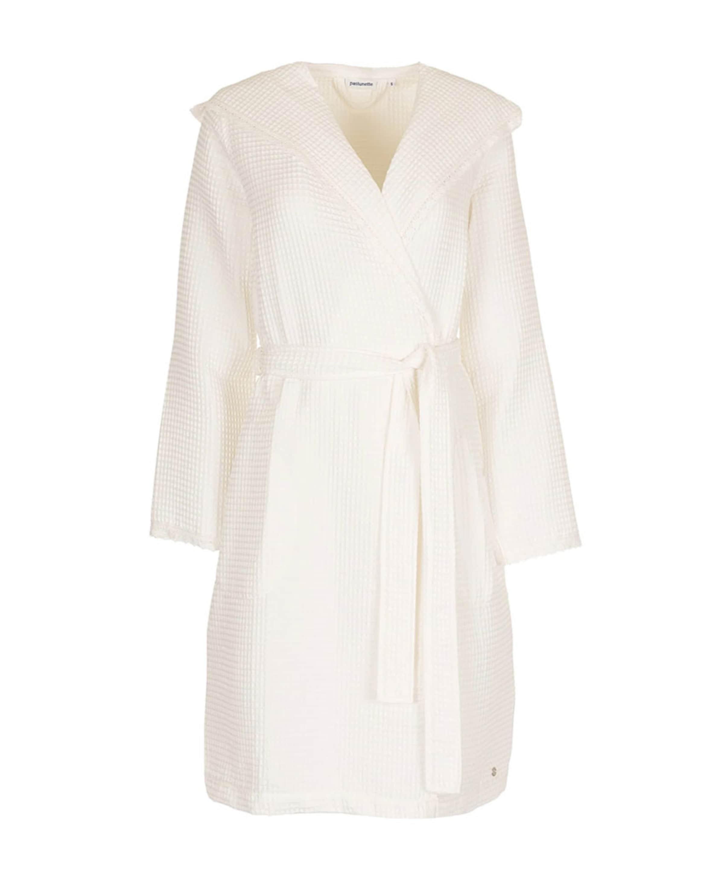 Dames ochtendjas ecru