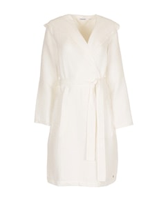 Dames ochtendjas ecru