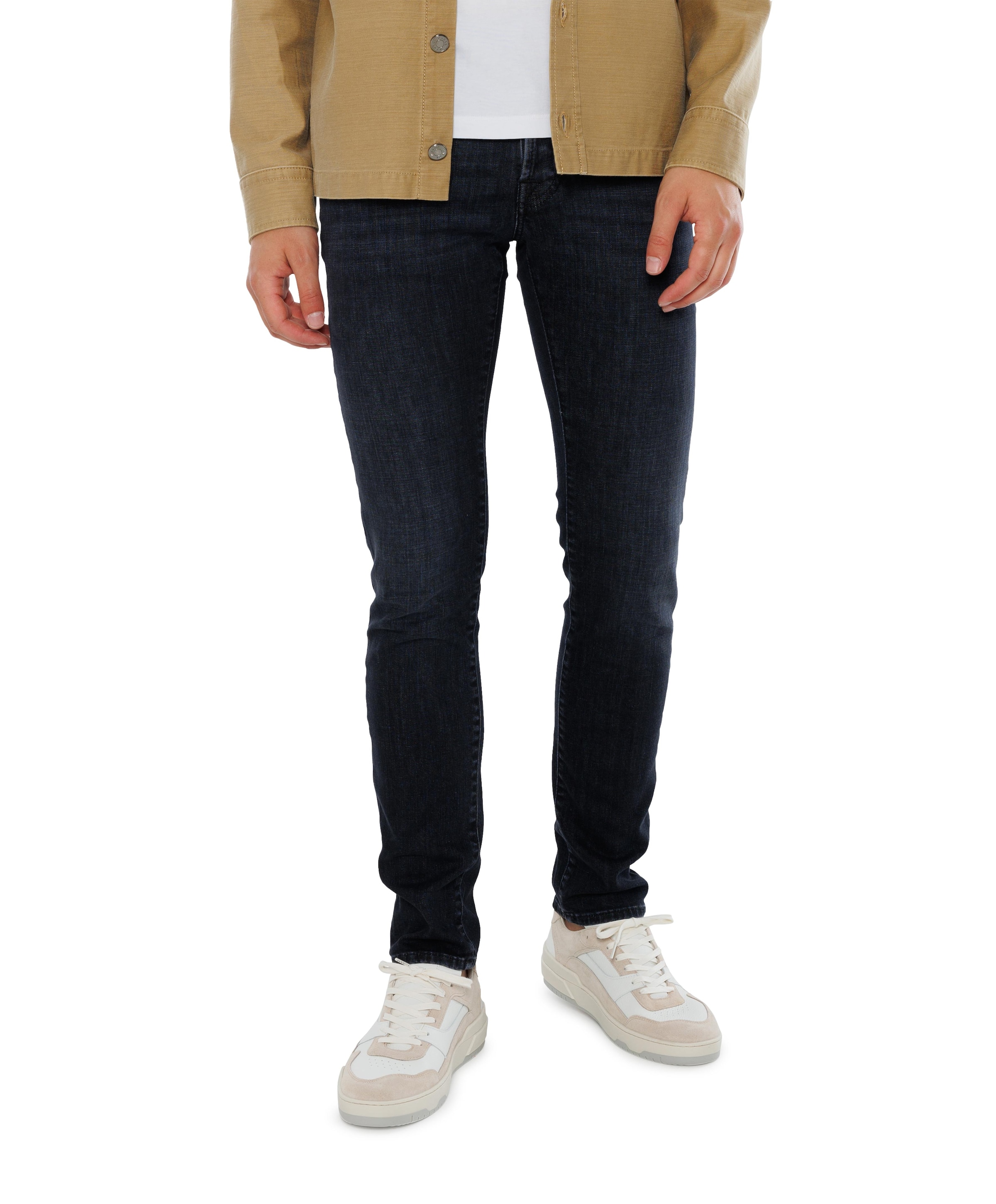 Nick Slim 5 Pocket jeans zwart
