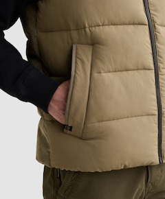 Heren bodywarmer groen