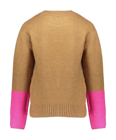 Meisjes trui beige