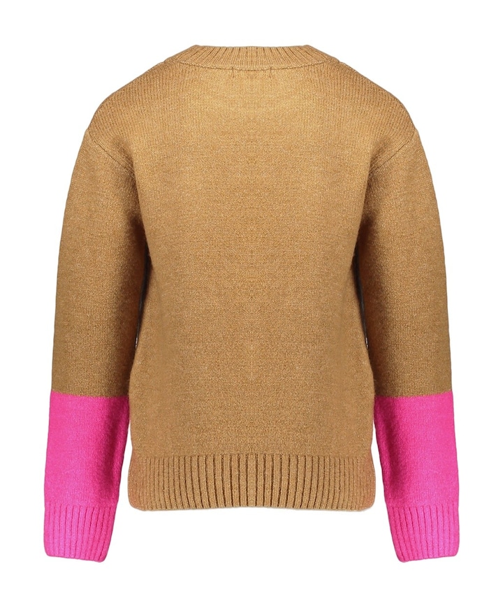 Meisjes trui beige