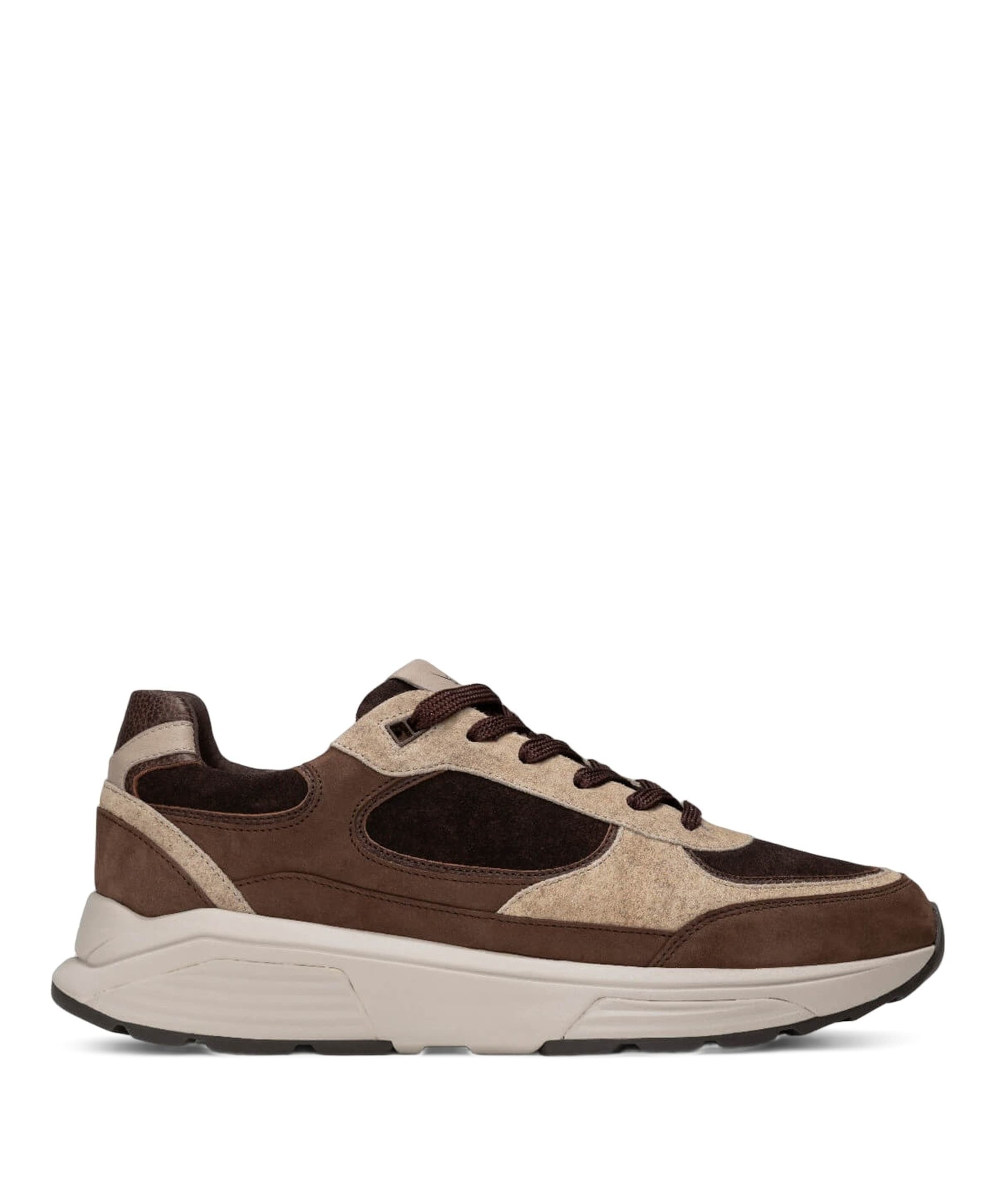 Manhattan heren sneakers bruin