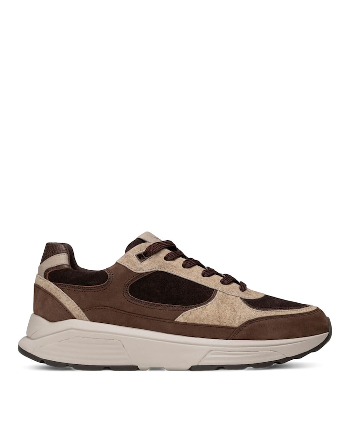 Manhattan heren sneakers bruin