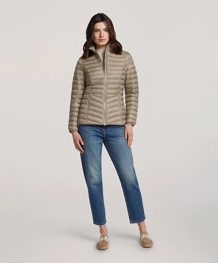 Dames jas beige