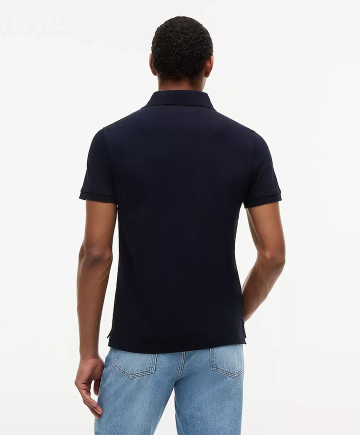 Heren polo blauw