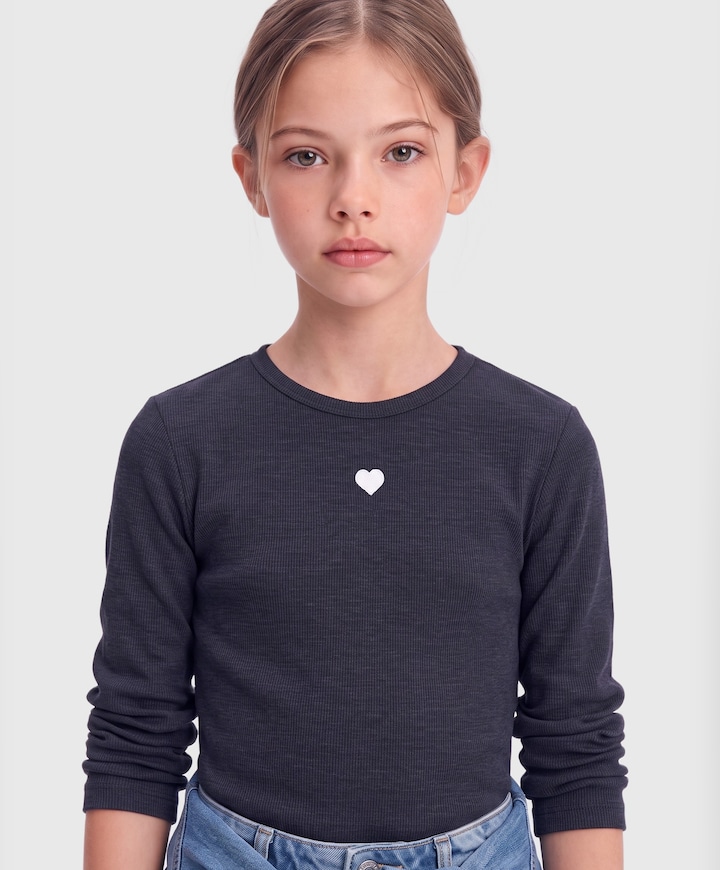 Meisjes T-shirt blauw