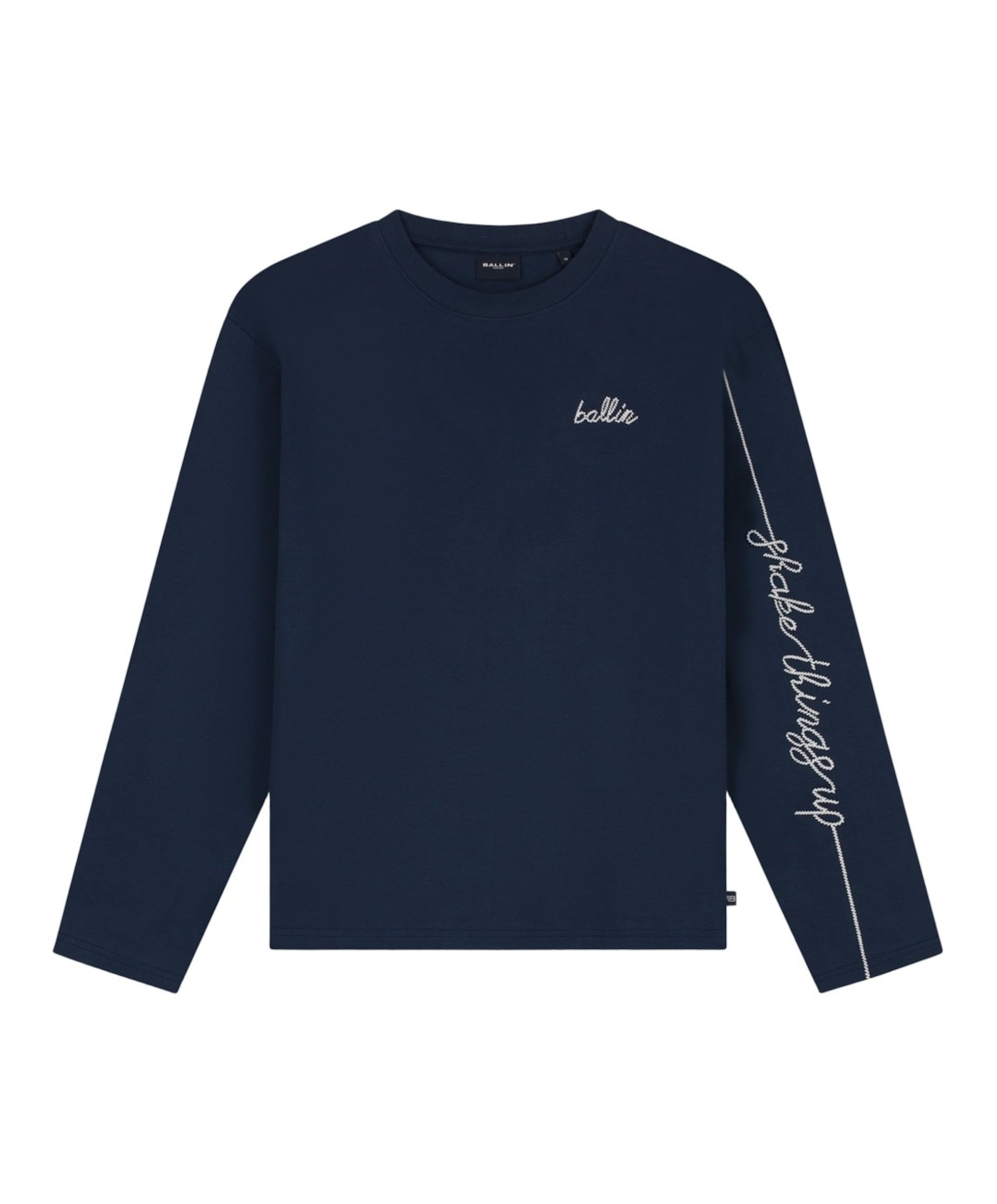Jongens longsleeve blauw