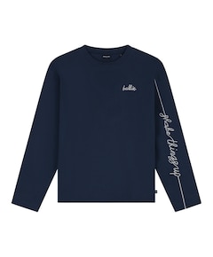 Jongens longsleeve blauw