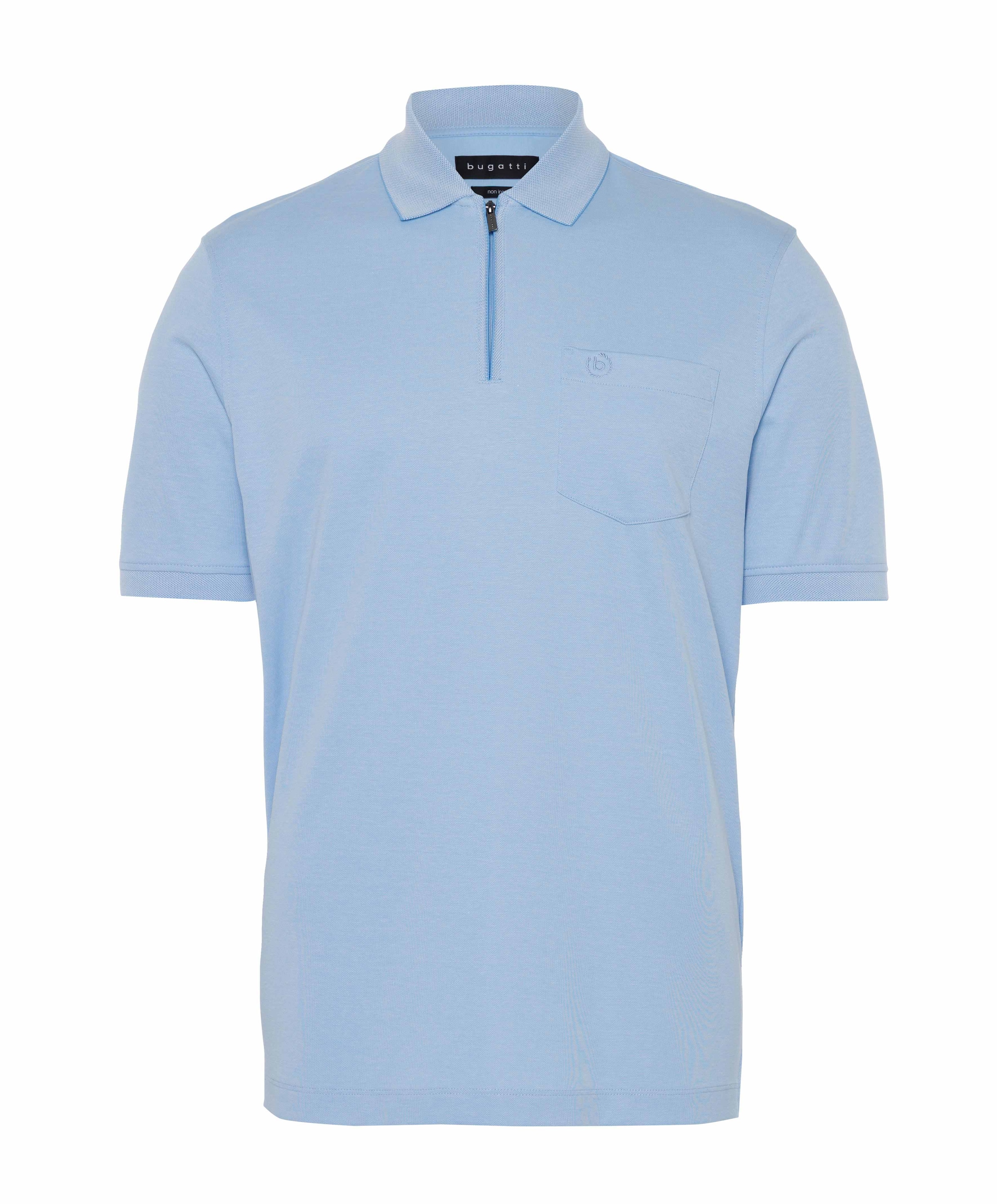 Heren polo blauw