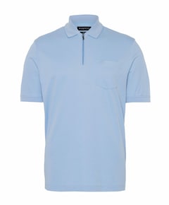 Heren polo blauw