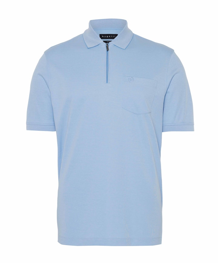 Heren polo blauw