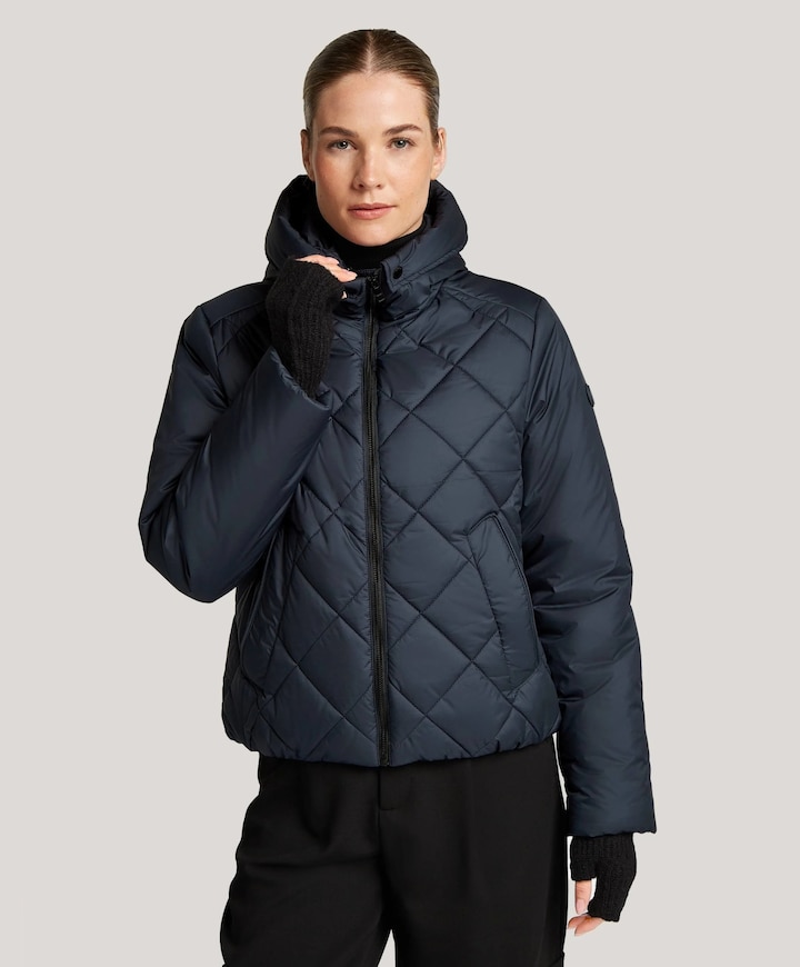Dames jas blauw