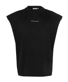 Heren singlet zwart