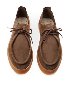 heren moccasins bruin