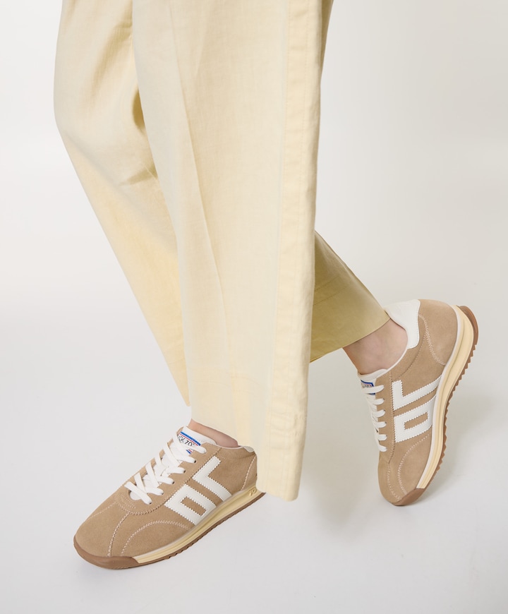 JOGGER RUNNER dames sneakers beige