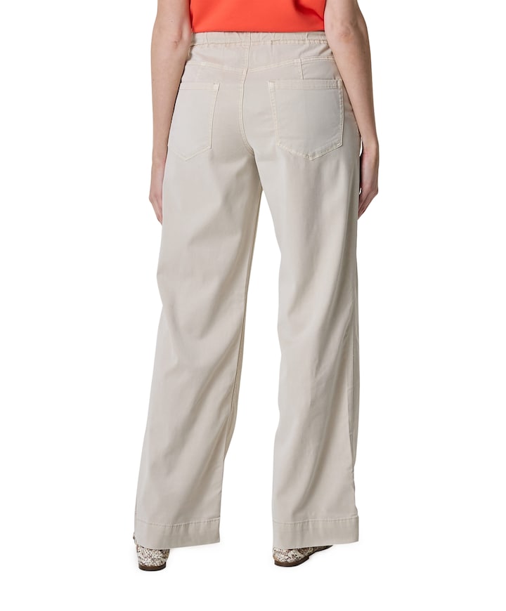 Claudette Lyocell Twill L33 dames broek beige