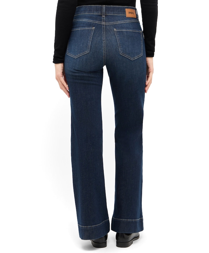 LUNA dames jeans blauw