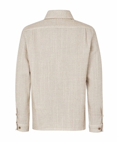 Heren overshirt beige