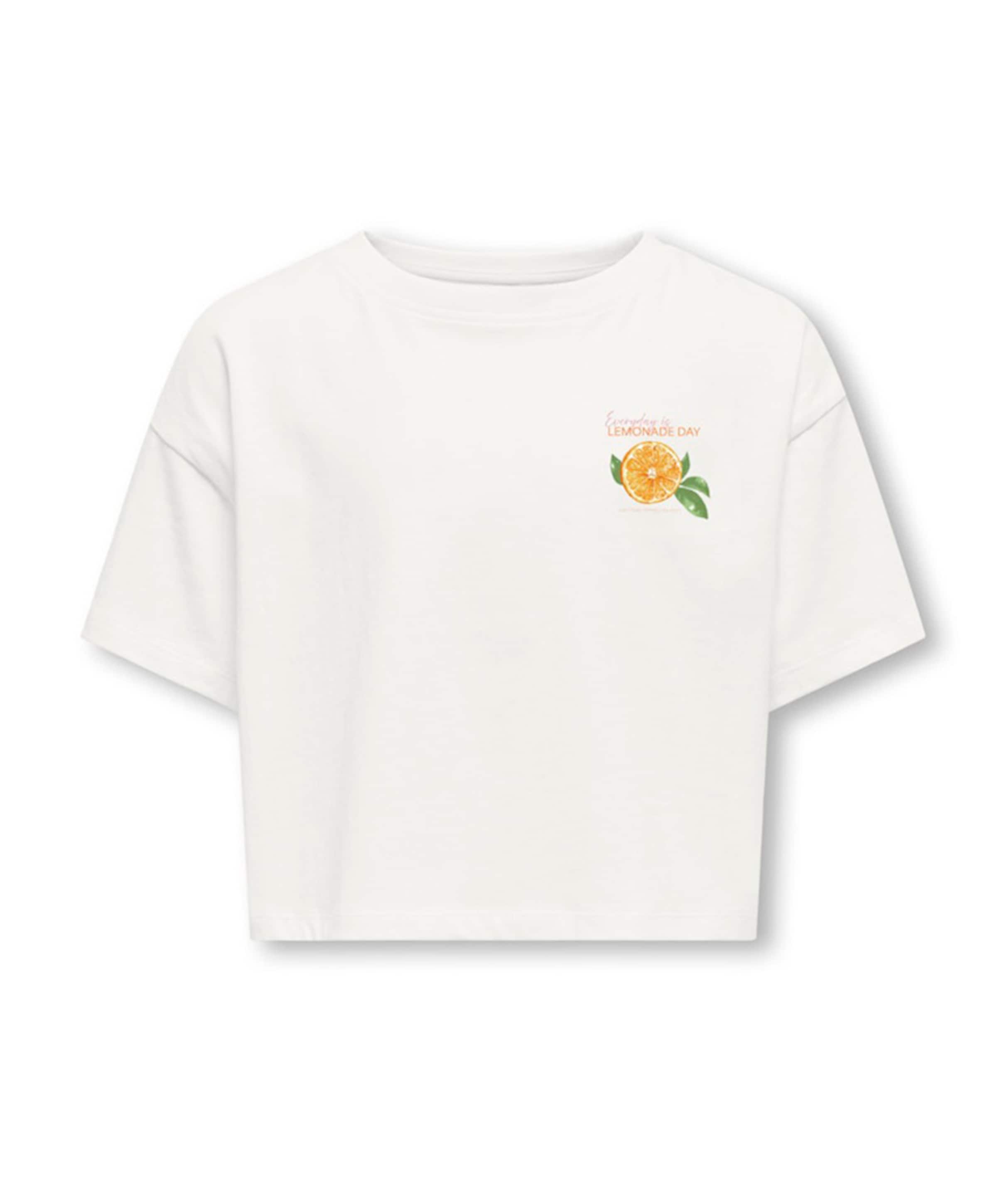Meisjes T-shirt ecru