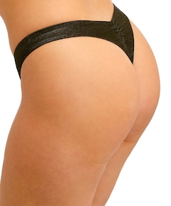 Dames bikinibroekje zwart