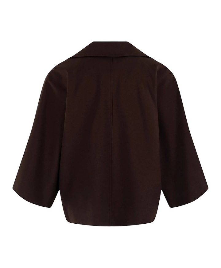 Dames blazer bruin