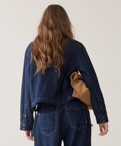 Dames blouse blauw