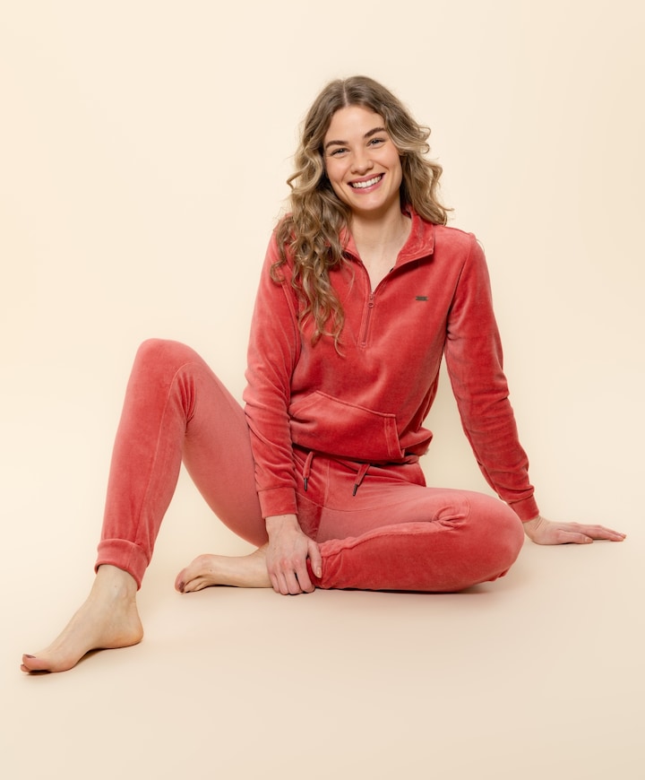 Dames huispak oranje