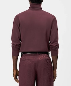 Heren coltrui bordeaux