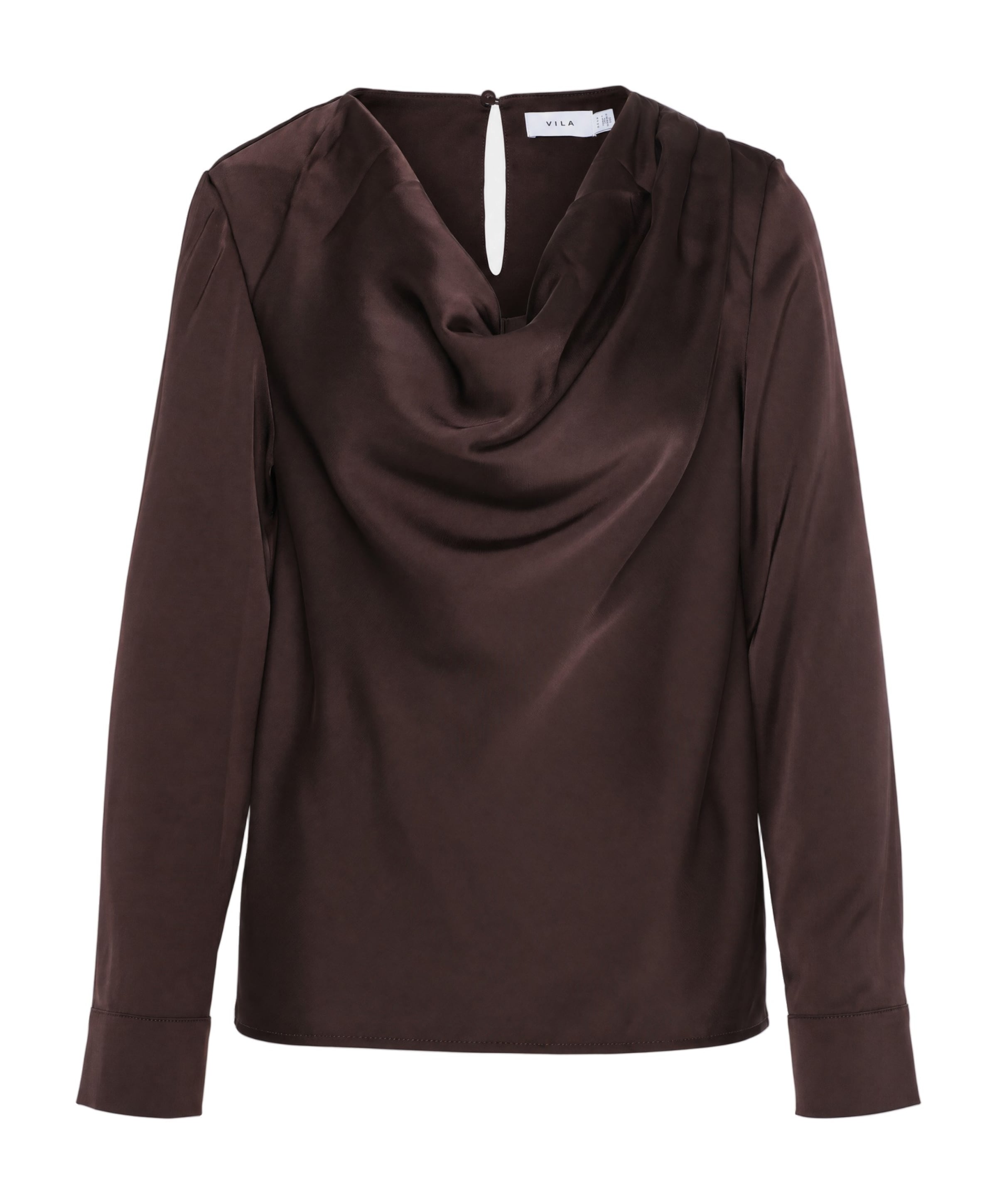 Dames blouse bruin