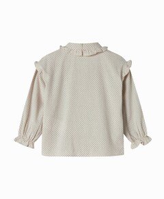 Blouse lange mouw ecru