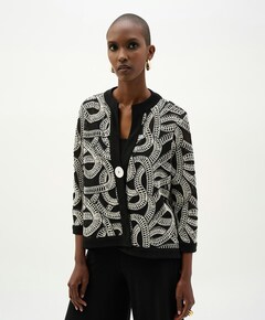 Dames jas zwart
