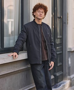 Heren jas zwart