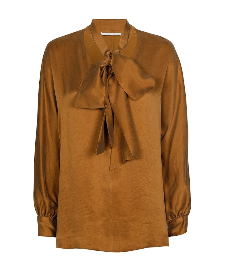 Dames blouse geel
