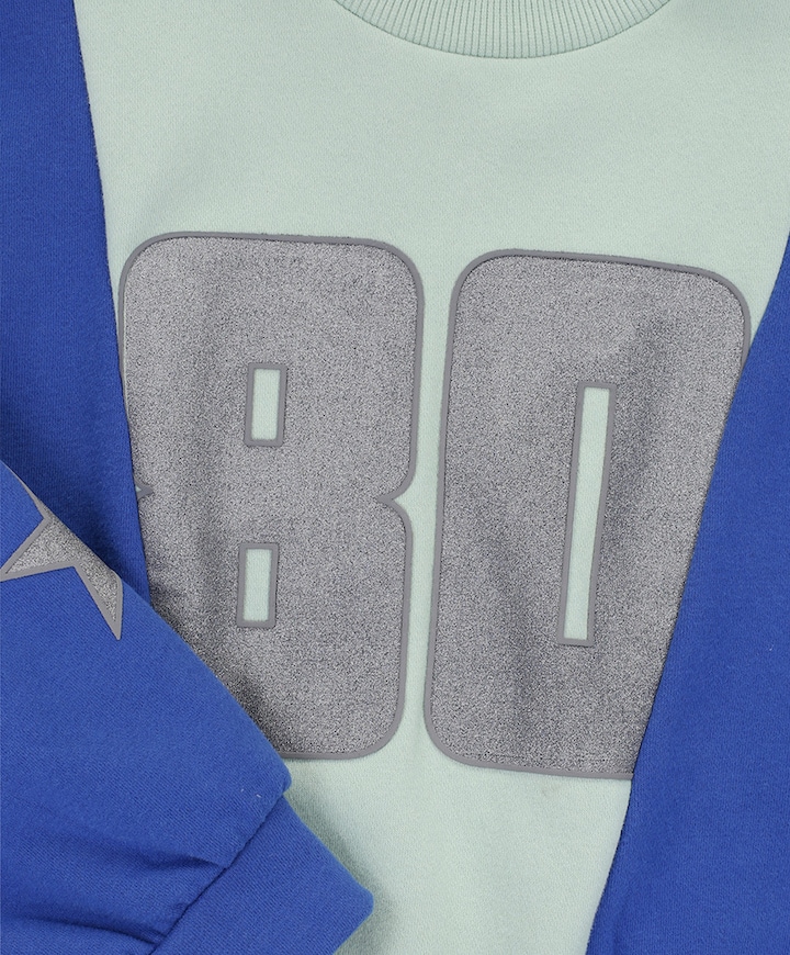 Meisjes sweater blauw