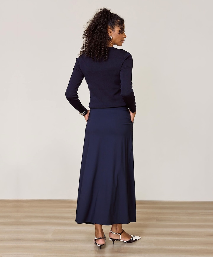 Dames rok blauw
