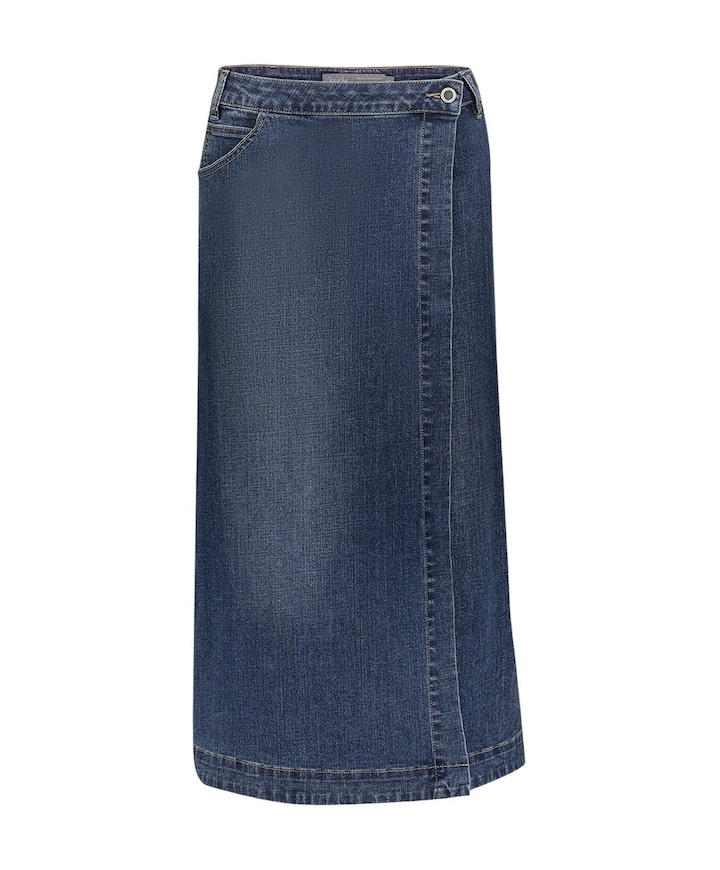 Dames rok blauw